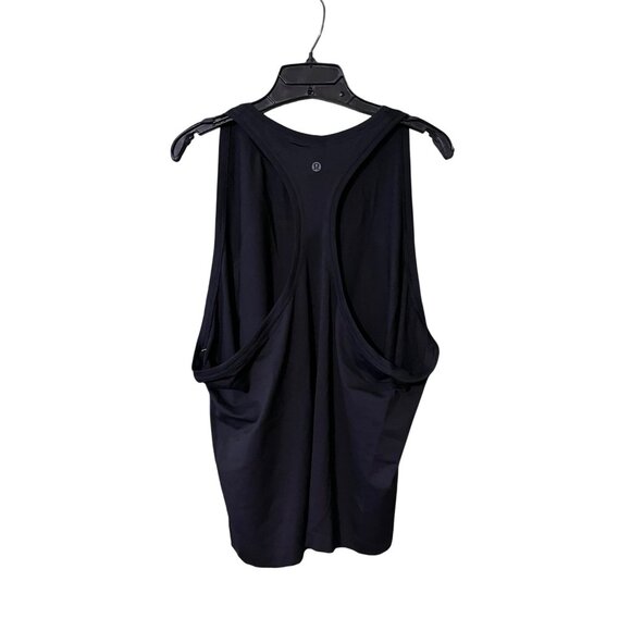 Lululemon Swiftly Tech High Neck Tank 2.0 Race Length Black Womens Athletic Top - Picture 3 of 5